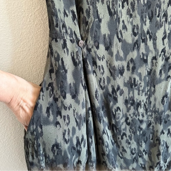 Free People Fake Love Camo Mini Dress Size Large - Picture 6 of 16